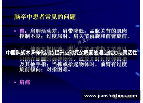 中国队战术多样化训练提升应对复杂局面的适应能力与灵活性